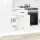  Konyhai alapszekrény Kalmar magasfényű fehér színű műfa