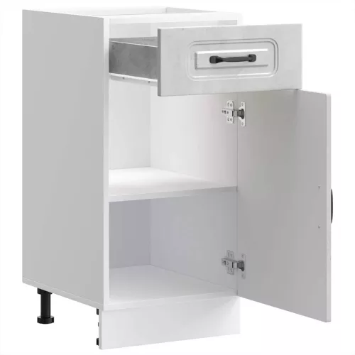  Konyhai alapszekrény Kalmar beton szürke műfa