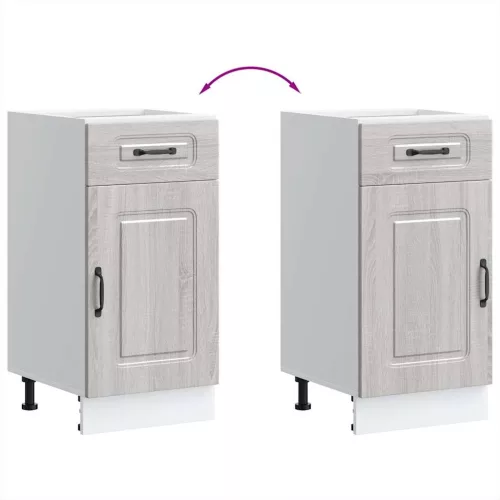  konyhai alapszekrény Kalmar szürke sonoma szekrény