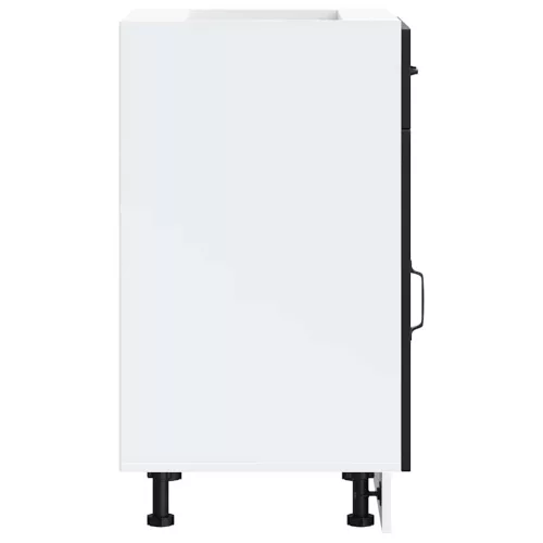  Konyhai alapszekrény Kalmar fekete színű műfa