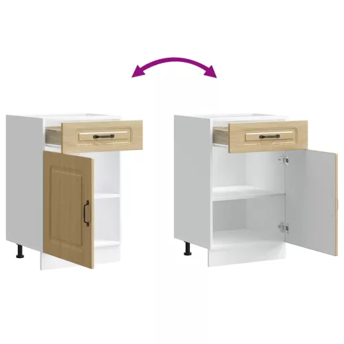  konyhai alapszekrény Kalmar sonoma tölgy mérnöki fa