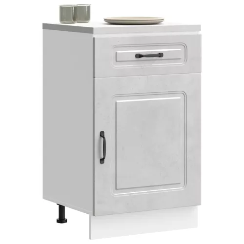  Konyhai alapszekrény Kalmar beton szürke műfa