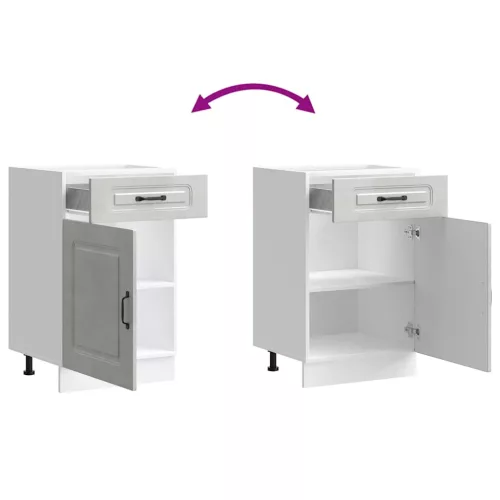  Konyhai alapszekrény Kalmar beton szürke műfa