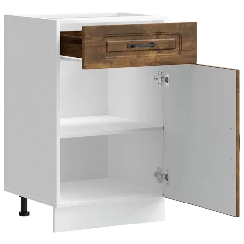  Konyhai alapszekrény Kalmar füstölt tölgy műfa