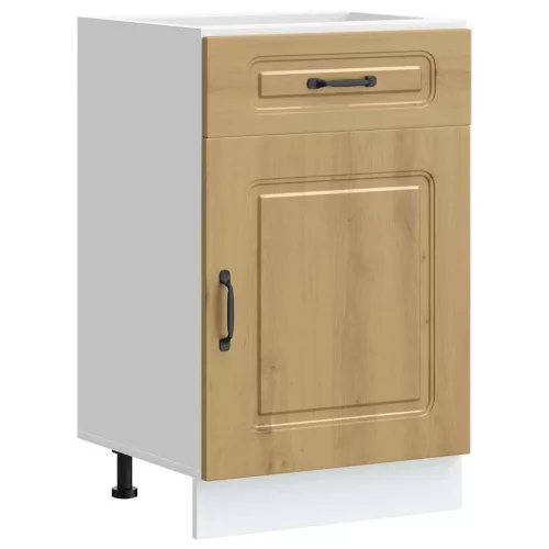  Konyhai alapszekrény Kalmar kézműves tölgy műszaki fa