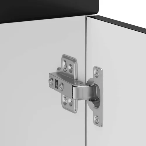  Konyhai alapszekrény Kalmar fekete színű műfa