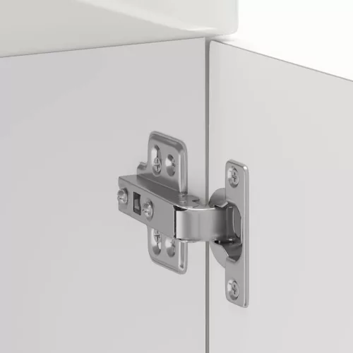  Konyhai alapszekrény Kalmar magasfényű fehér színű műfa