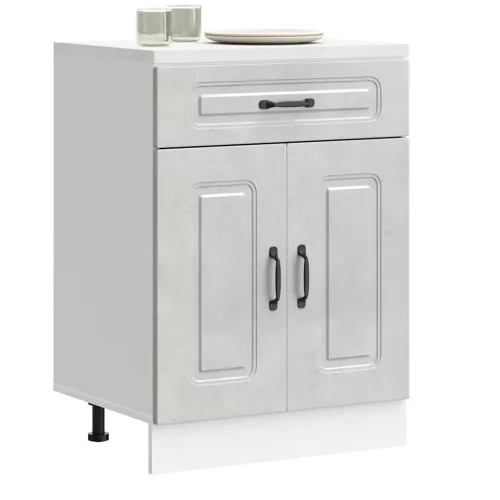  Konyhai alapszekrény Kalmar beton szürke műfa