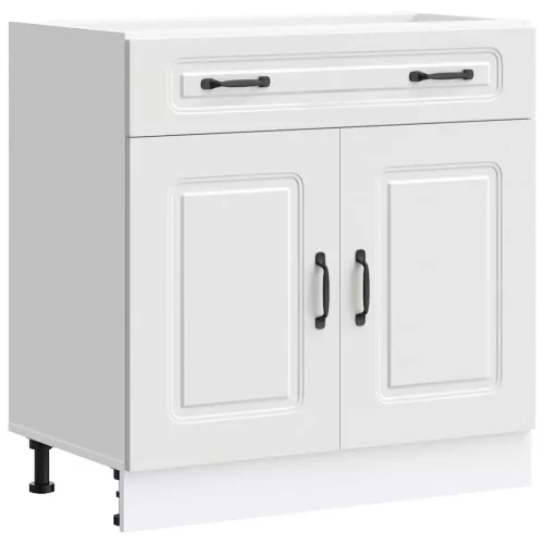  Konyhai alsó szekrény Kalmar fehér műfa