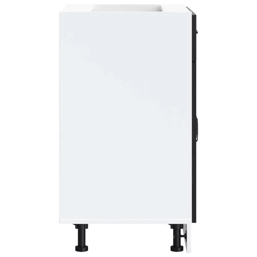  Konyhai alapszekrény Kalmar fekete színű műfa