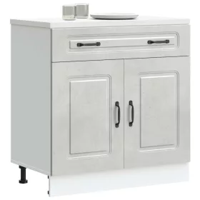  Konyhai alapszekrény Kalmar beton szürke műfa