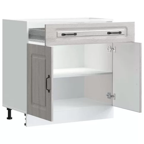  konyhai alapszekrény Kalmar szürke sonoma szekrény