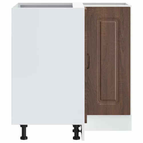  Konyhai sarok alapszekrény Kalmar barna tölgy színű műfa