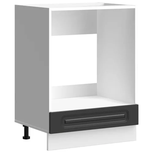  sütőszekrény Kalmar fekete színű műfa