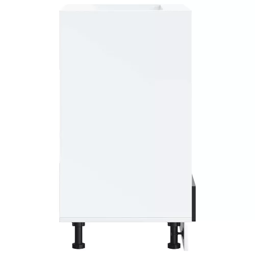  sütőszekrény Kalmar fekete színű műfa