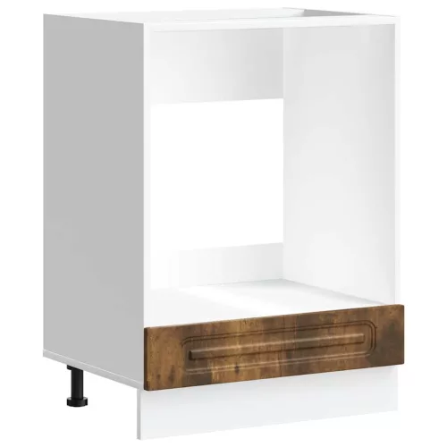  Kalmar füstös tölgy színű szerelt fa sütőszekrény