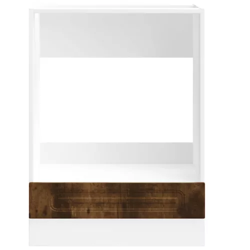  Kalmar füstös tölgy színű szerelt fa sütőszekrény