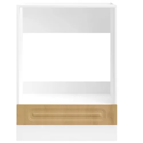  Kalmar kézműves tölgy színű szerelt fa sütőszekrény