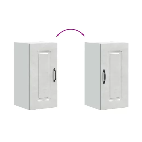  konyhai fali szekrény Kalmar beton szürke színű műfa