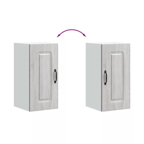  konyhai fali szekrény Kalmar szürke sonoma műfa