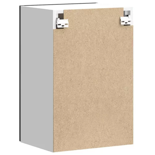  konyhai fali szekrény Kalmar fekete színű fűrészáru