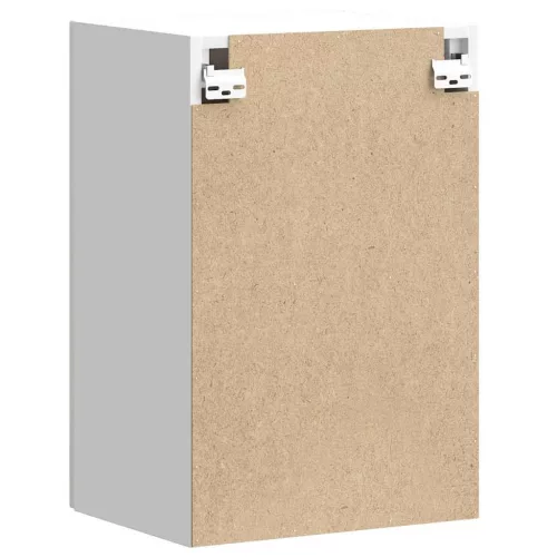  konyhai fali szekrény Kalmar magasfényű fehér színű fából