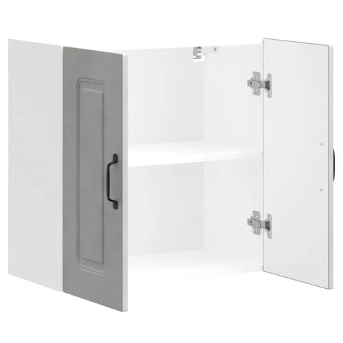  konyhai fali szekrény Kalmar beton szürke színű műfa