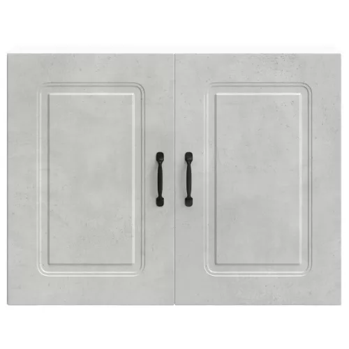  konyhai fali szekrény Kalmar beton szürke színű műfa