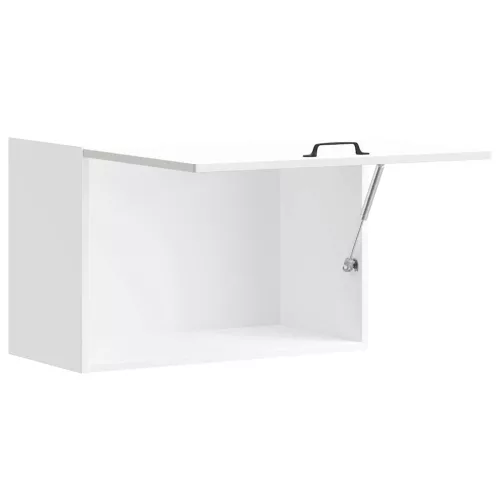  konyhai fali szekrény Kalmar magasfényű fehér színű fából