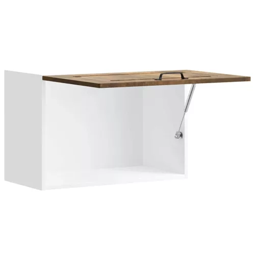  konyhai fali szekrény Kalmar füstölt tölgy fűrészelt fa