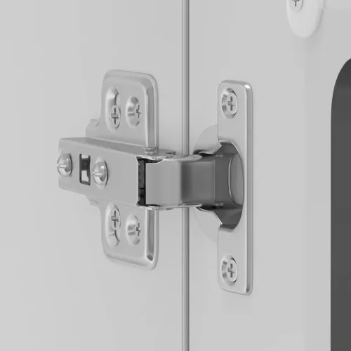  Konyhai fali szekrény üvegajtóval Kalmar fekete színű fűrészáru