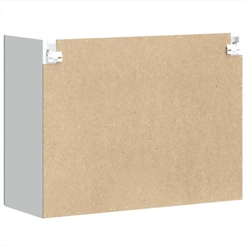  Konyhai fali szekrény üvegajtóval Kalmar beton szürke műfa