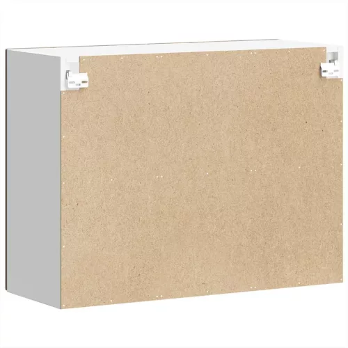  konyhai fali szekrény üvegajtóval Kalmar füstölt tölgy