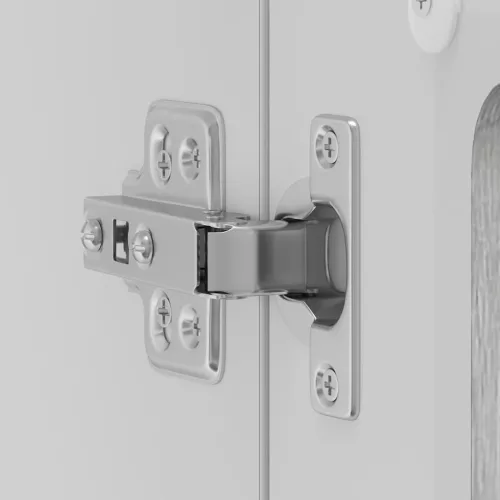  Konyhai fali szekrény üvegajtóval Kalmar szürke sonoma műfa