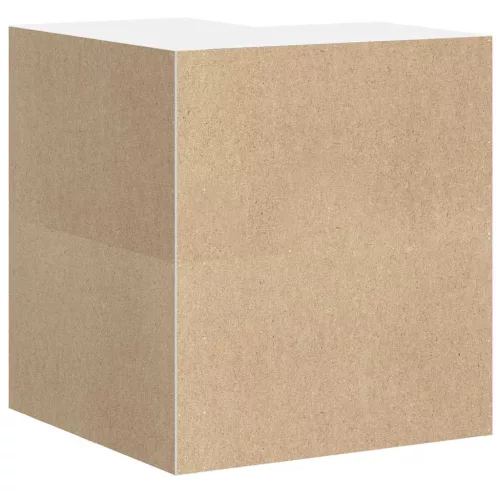  Konyhai fali sarokszekrény Kalmar fekete színű műfa