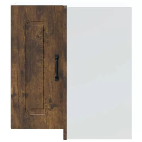  Konyhai fali sarokszekrény Kalmar füstölt tölgy fűrészelt fa