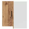  Konyhai fali sarokszekrény Kalmar régi fából színű műfa