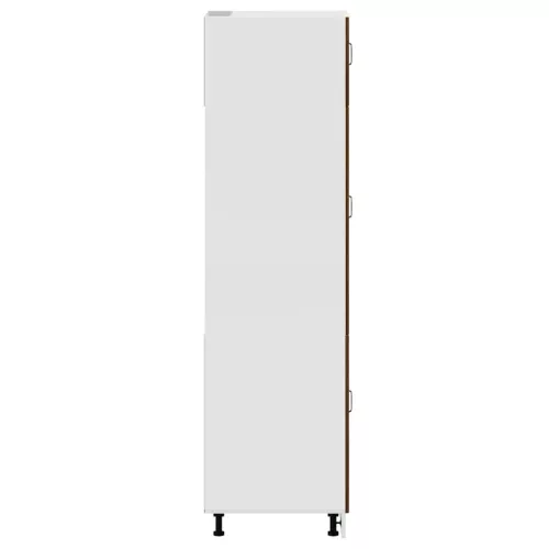  Kalmar barna tölgy színű szerelt fa konyhaszekrény