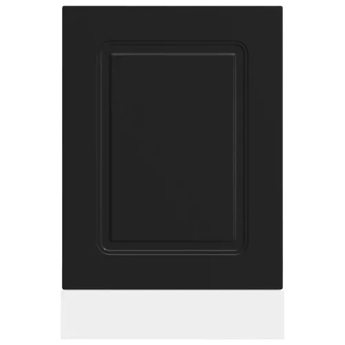  mosogatógép panel Kalmar Fekete 45x1,5x67 cm mérnöki fa