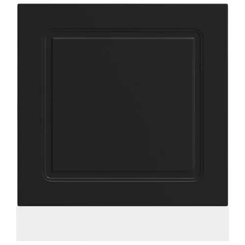  mosogatógép panel Kalmar fekete 60x1,5x67 cm gépesített fa