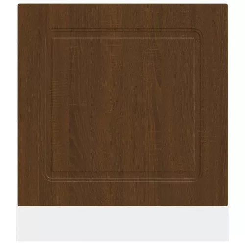  mosogatógép panel Kalmar barna tölgy 60x1,5x67 cm műanyag fa