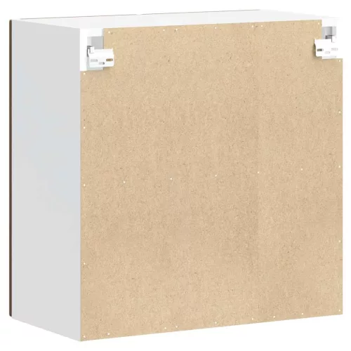  konyhai fali szekrény üvegajtóval Kalmar füstölt tölgy