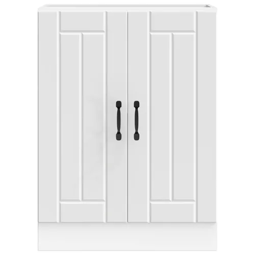  mosdóaljzatos szekrény Lucca fehér szerelt fa