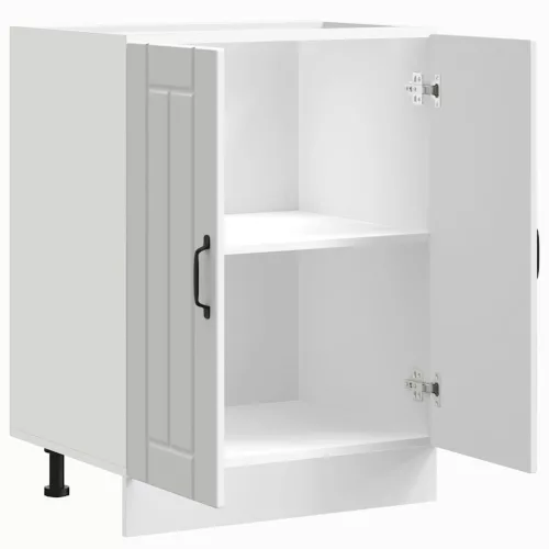  mosdóaljzatos szekrény Lucca fehér szerelt fa