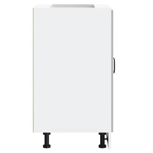  mosdóaljzatos szekrény Lucca fehér szerelt fa