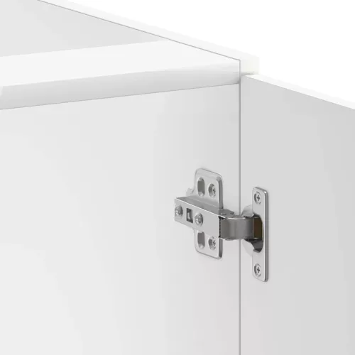  mosdóaljzatos szekrény Lucca fehér szerelt fa