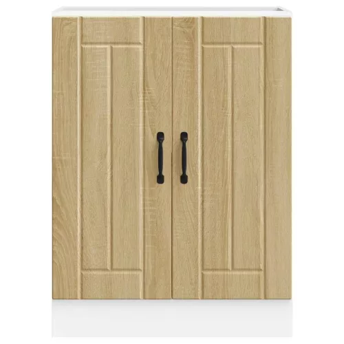  mosdóaljzatos szekrény Lucca sonoma tölgy szerelt fa