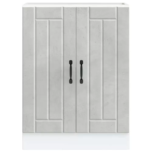  mosdóaljzatos szekrény Lucca betonszürke szerelt fa