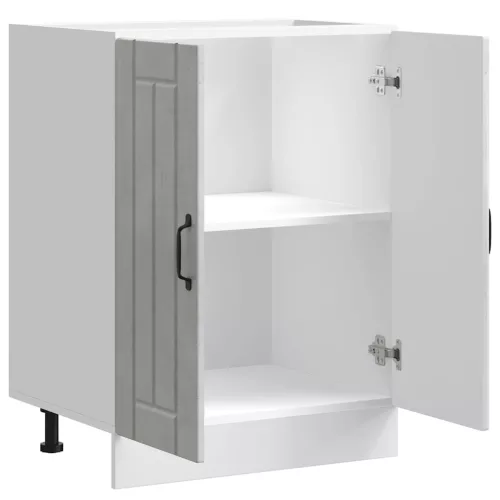  mosdóaljzatos szekrény Lucca betonszürke szerelt fa