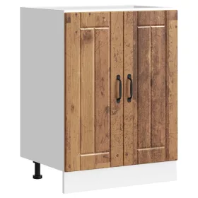    mosdóaljzatos szekrény Lucca régi fából fűrészáru műfa